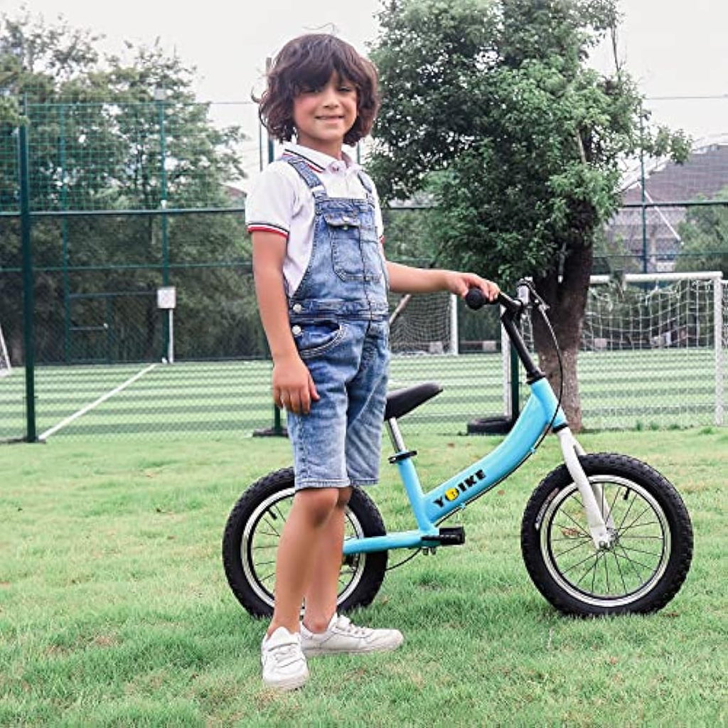 2-in-1 Kids Balance Bike with Pedals and Training Brake
