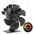 JossaColar 6-Blade Heat Powered Stove Fan for Wood Burners | Silent