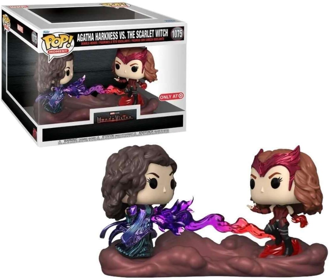 Funko Pop! Moment: Marvel WandaVision - Wanda vs Agatha Vinyl Figure