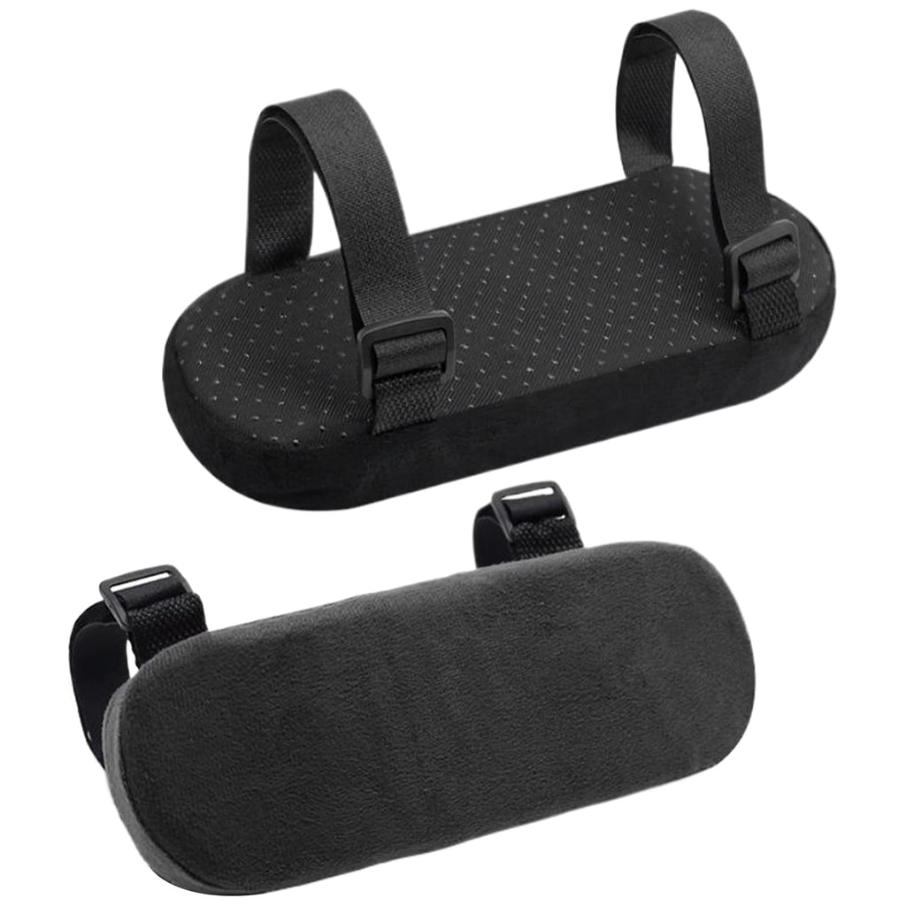 2 Pack Ergonomic Office Chair Armrest Pads, Memory Foam Arm Covers - image 1