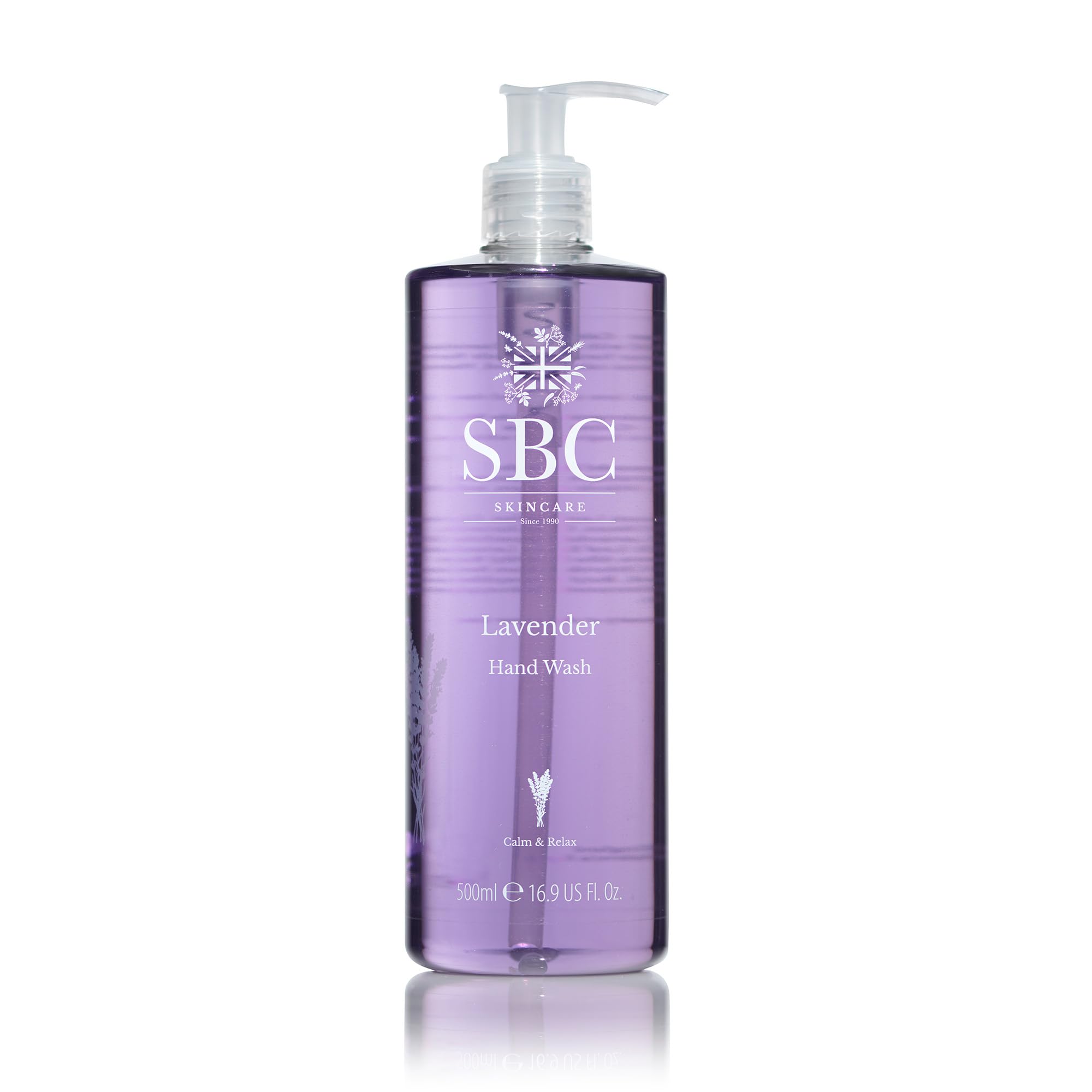 SBC Skincare Lavender Hand Wash 500ml | Natural Vitamin E & Lavender Oil