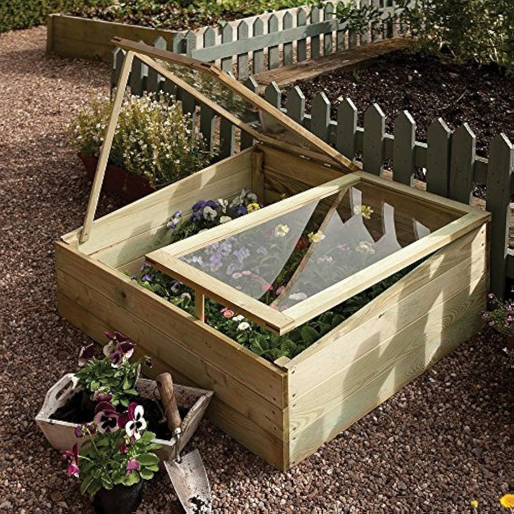 Jolof Store Rowlinson Timber Coldframe – Pressure Treated Wooden Planter