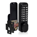 XFORT Digital Door Lock – Matt Black Keypad Combination Security Lock