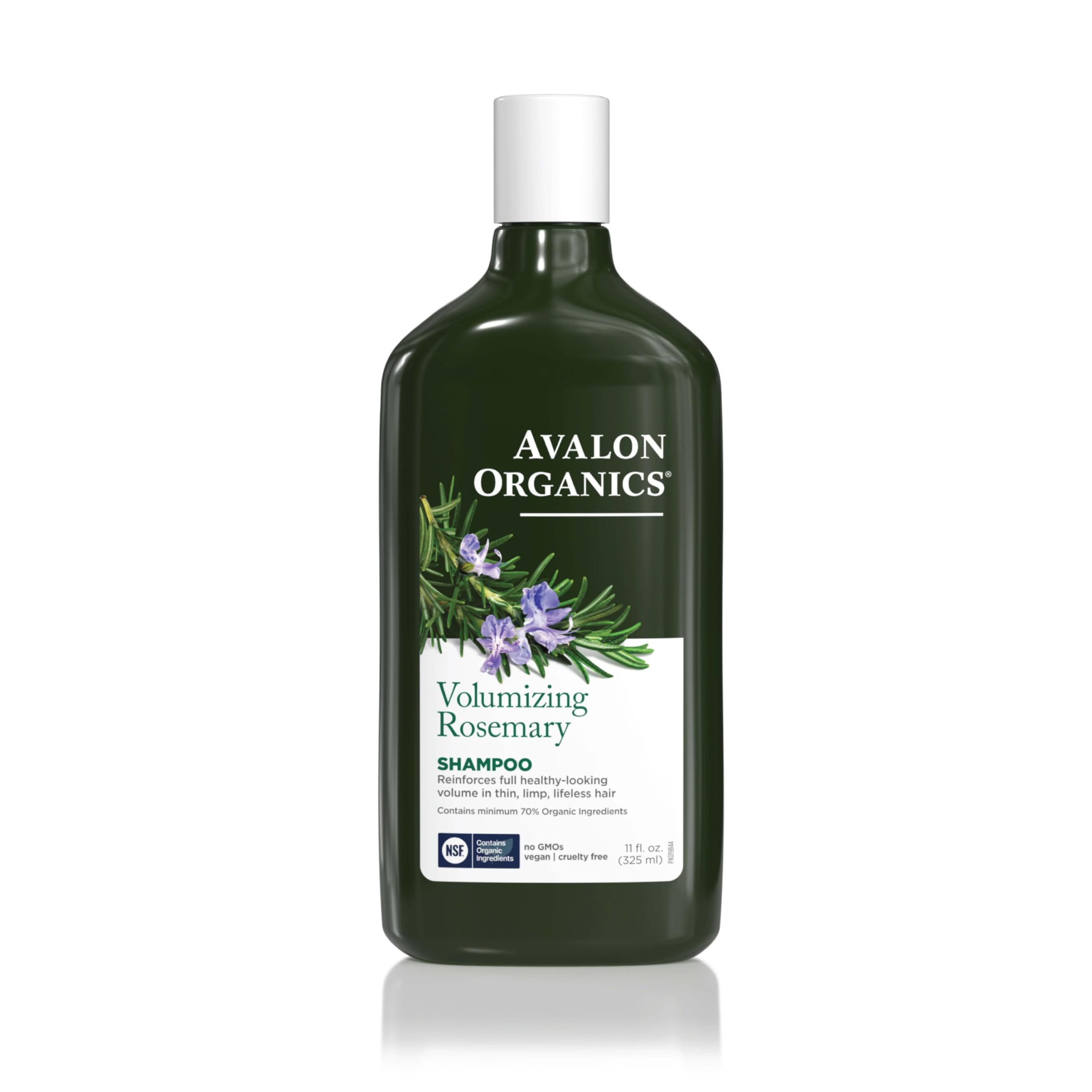 Avalon Organics Volumizing Rosemary Shampoo for Fine Hair – 11oz