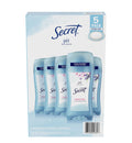 Secret Invisible Solid Deodorant - Powder Fresh, 2.6 oz (5 Pack)