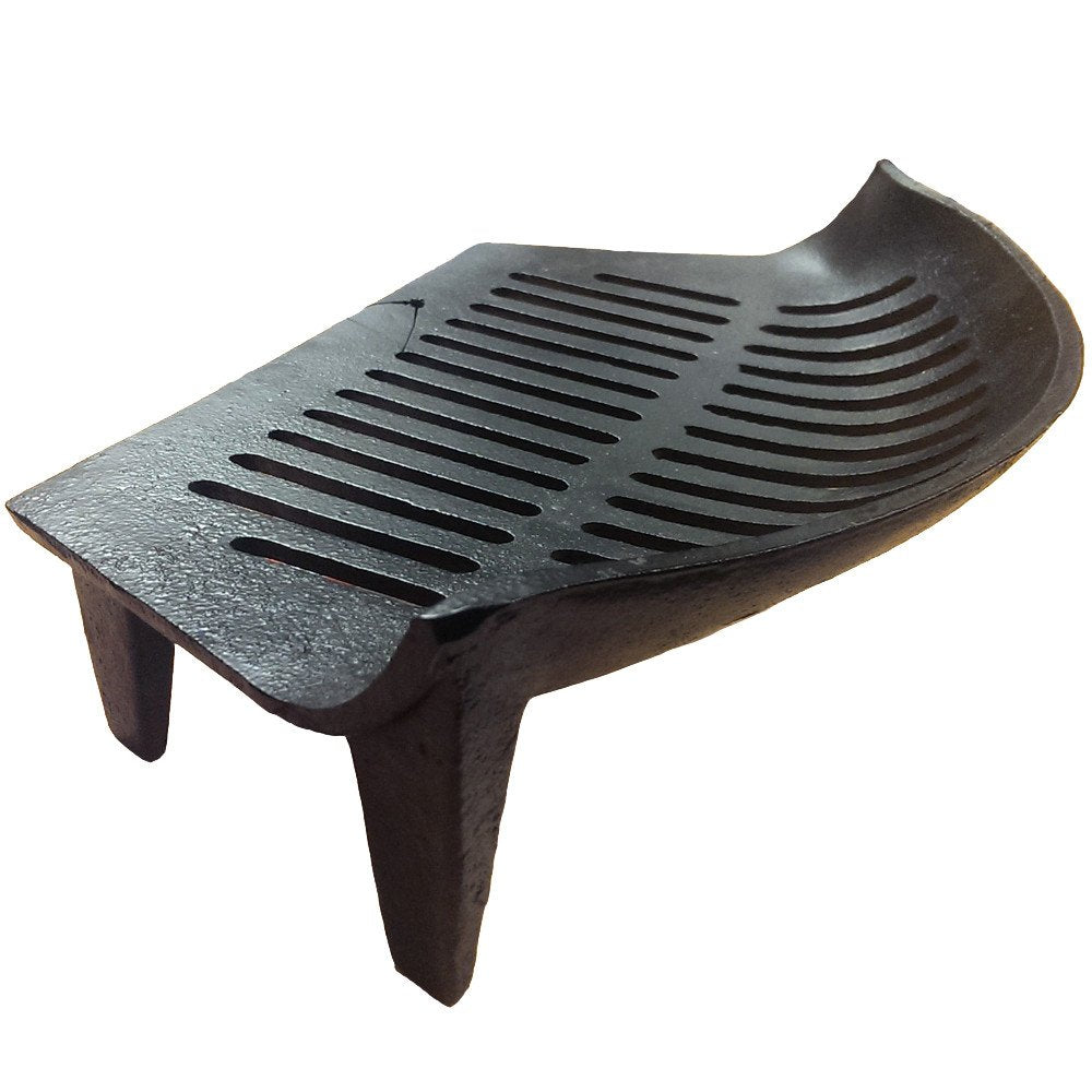Fire Vida 18" Cast Iron Fireplace Grate – Heavy-Duty Wood & Coal Burner