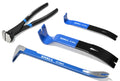 SHALL 4-Piece Pry Bar Set | Cats Paw Nail Puller & End Cutting Pliers
