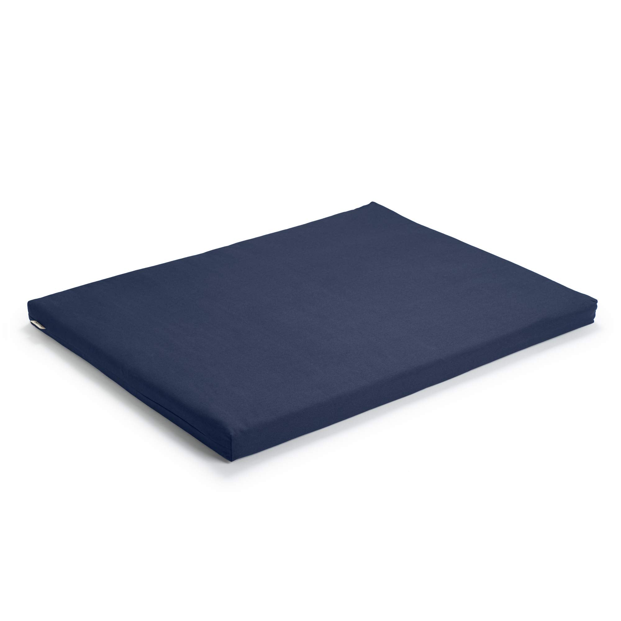 Basaho Zabuton Meditation Mat | Organic Cotton & Recycled Filling - Blue
