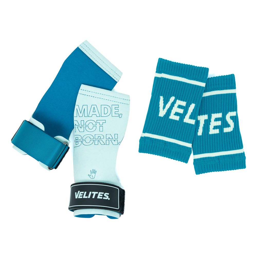 Velites Quad Pro Hand Grips | Microfiber Cross Training Gloves - XL