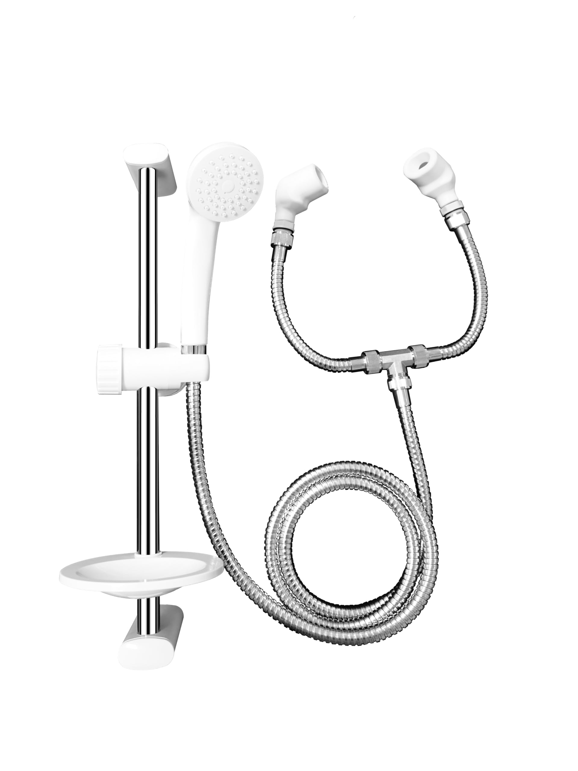 Grand Dicken Bath and Shower Mixer Kit – Double Tap Chrome GD832