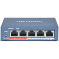 Hikvision Switch 4 Porte PoE 10/100M Unmanaged con 1 Porta Uplink