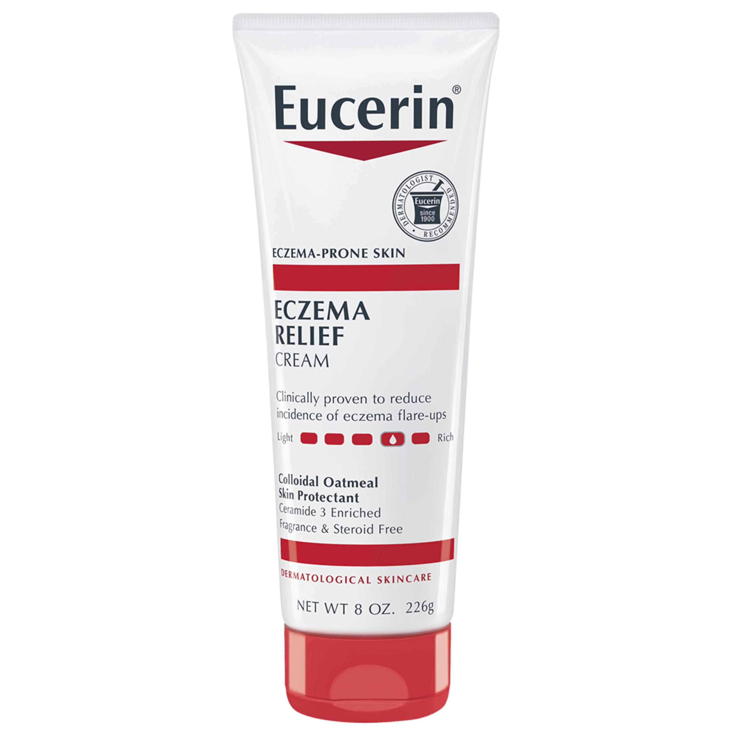 Eucerin Eczema Relief Body Cream – Colloidal Oatmeal & Ceramide, 8 oz