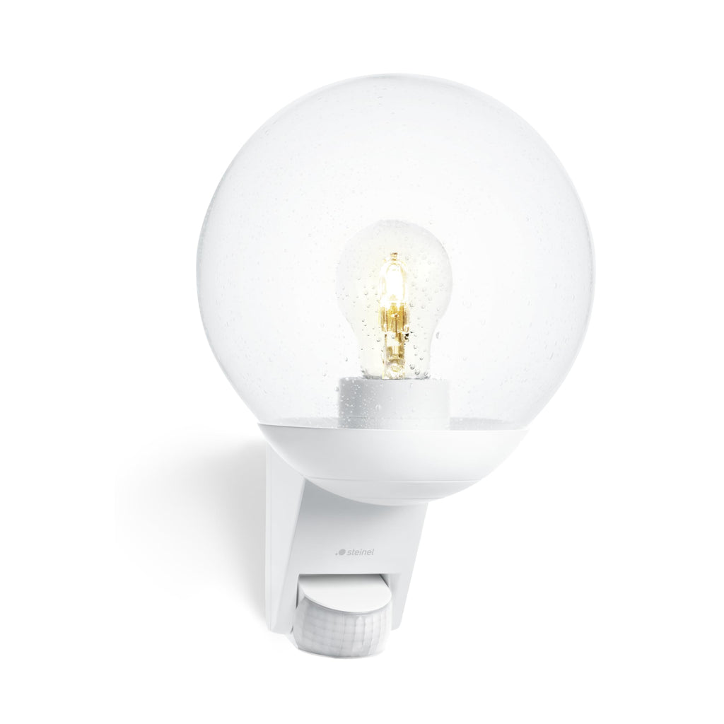 Steinel L 585 S Outdoor Wall Light – 180° Motion Sensor – White