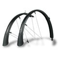 SKS Bluemels Matt Mudguard Set | 53mm 700c Road Bike Fenders - Black