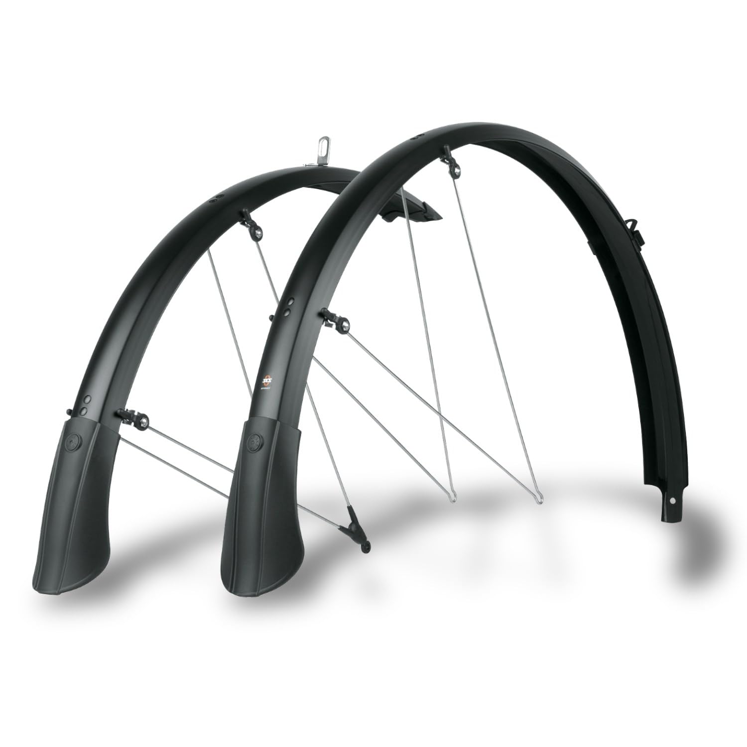 SKS Bluemels Matt Mudguard Set | 53mm 700c Road Bike Fenders - Black