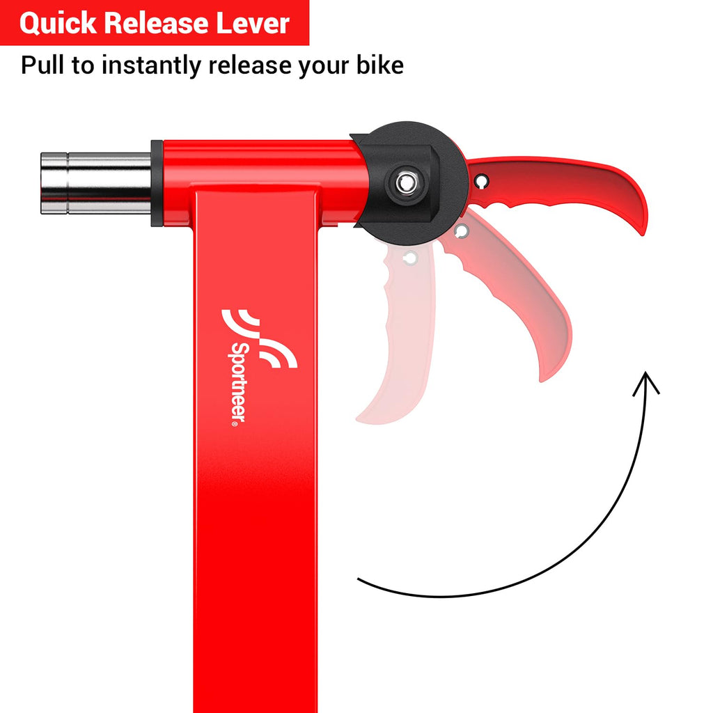 Sportneer Bike Trainer | 6-Speed Magnetic Indoor Steel Bicycle Stand