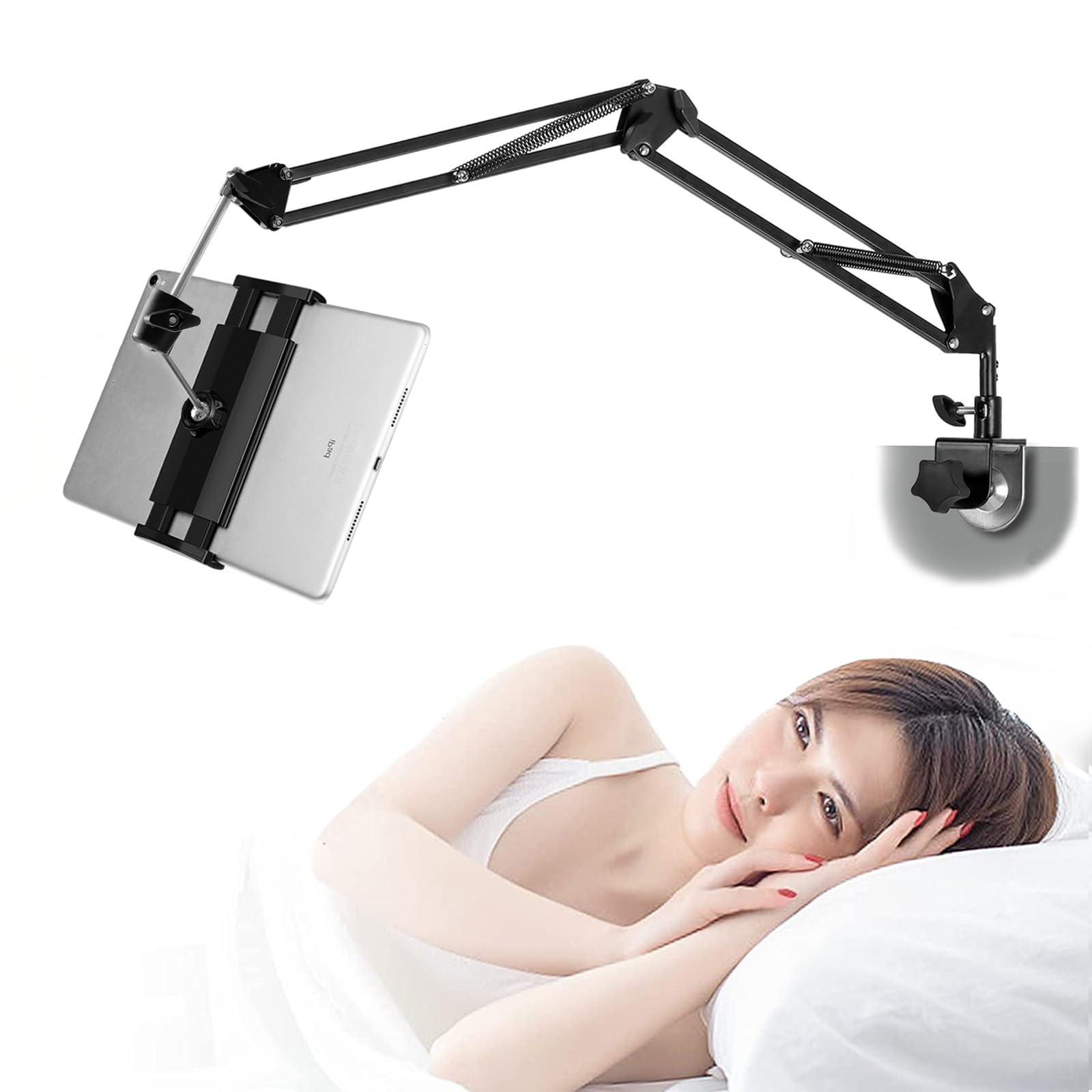 Awlbstruse Tablet Stand & Phone Holder for Bed – Fits 4.5-13" Screens