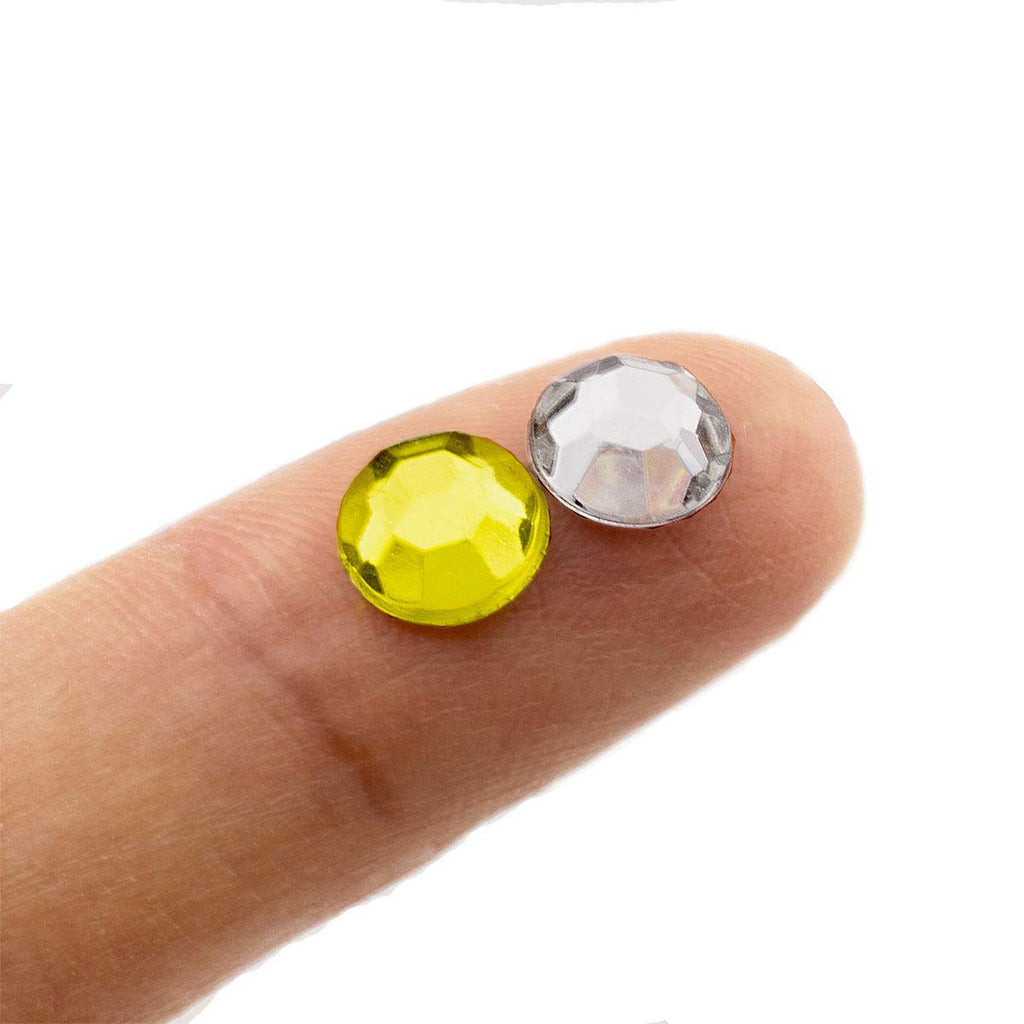 Summer-Ray 7mm Assorted Colour Rhinestones In Storage Box Value Pack N703