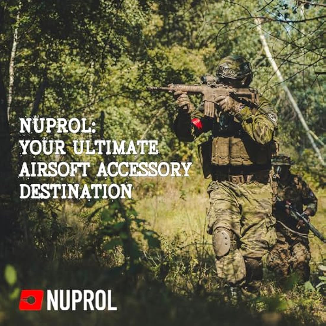 NUPROL Large Wheeled Hard Rifle Case with Wave Foam - IP67 Rated