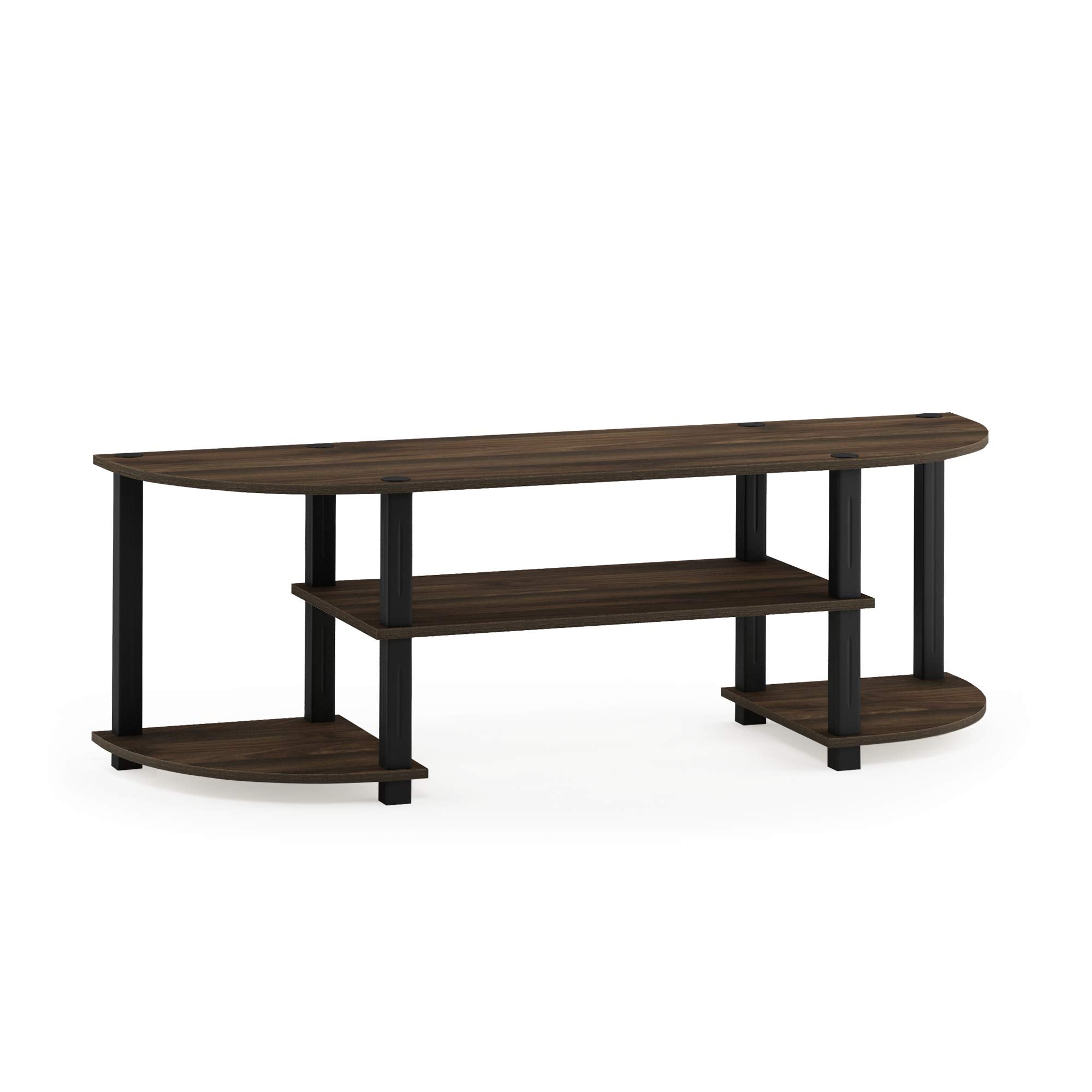 Furinno Turn-S-Tube TV Stand - Wide Entertainment Center for 55 Inch TV