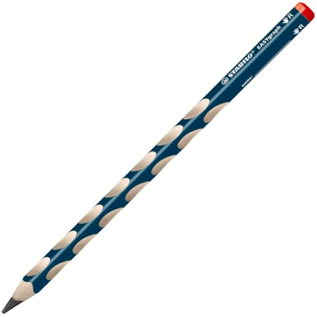 STABILO EASYgraph Ergonomic Graphite Pencil Classpack of 48 | HB Petrol