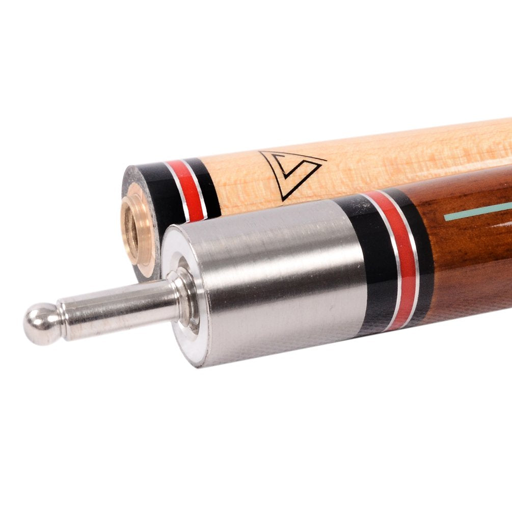 CUESOUL 58 Inch Canadian Maple Pool Cue | 13mm Tip & Joint Protector