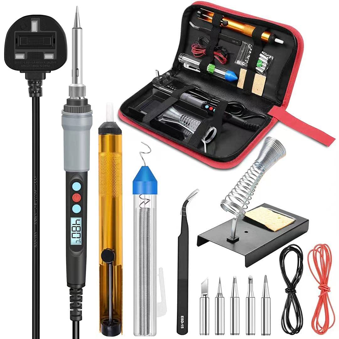 Jolof Store 90W Soldering Iron Kit | Adjustable Temperature Welding Tool