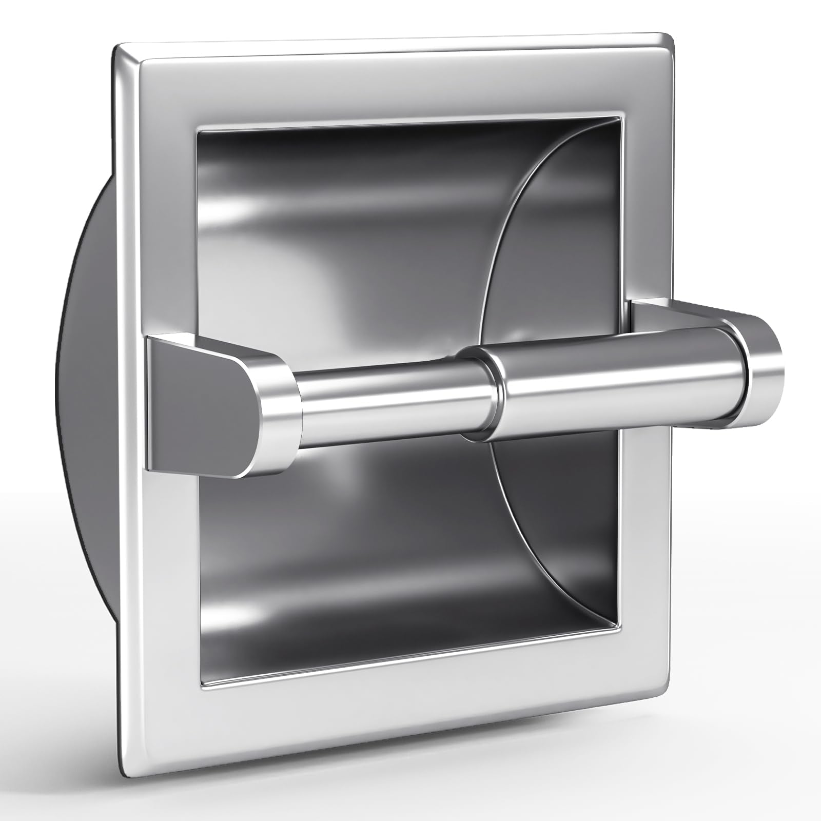 Jolof Store SMACK M782CR Recessed Tissue Holder | Chrome Stainless Steel