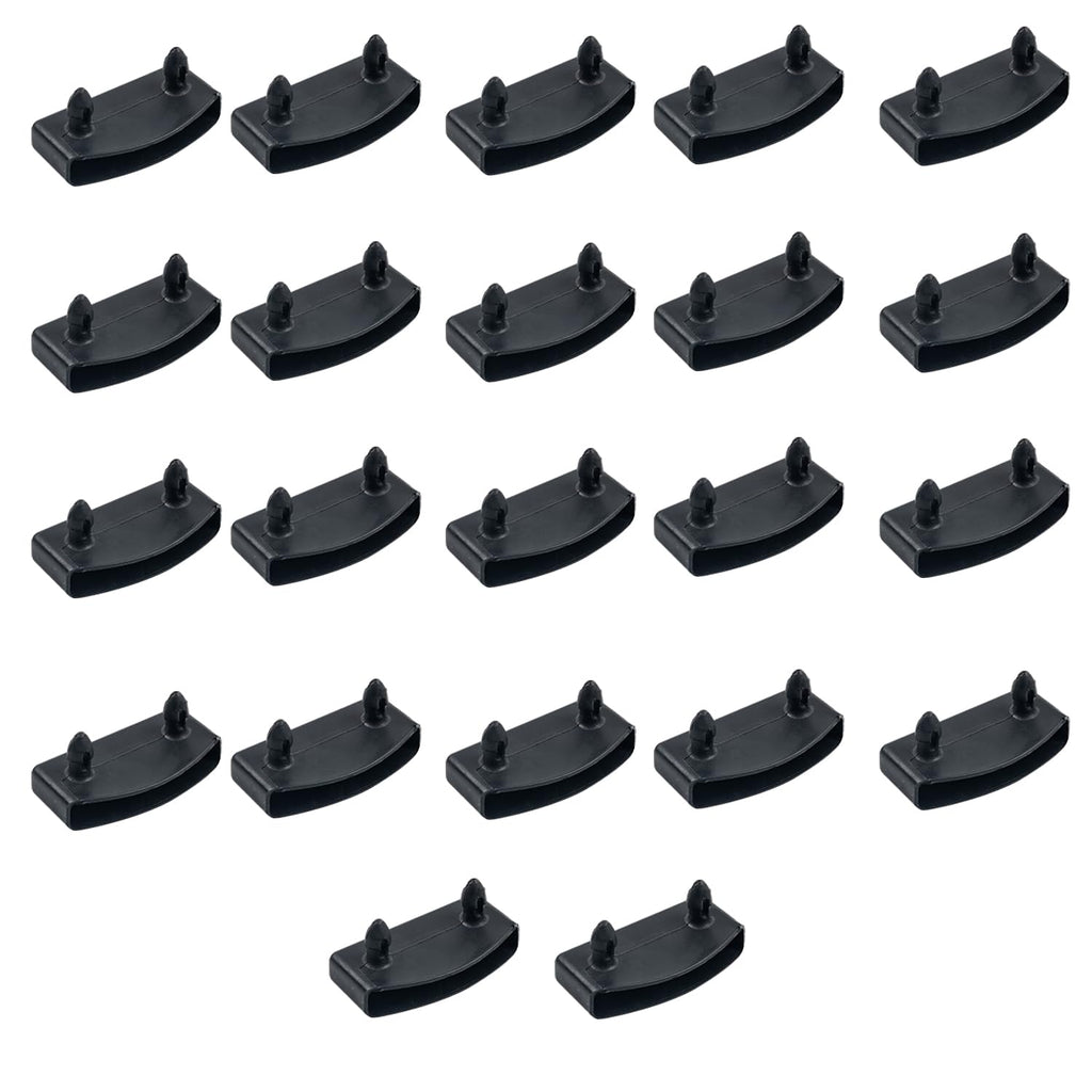 Sgehai 26 Pcs bed slats replacement bed slat end clip,plastic bed slat holders caps 55mm,for double/single bed and king size replacement support cap