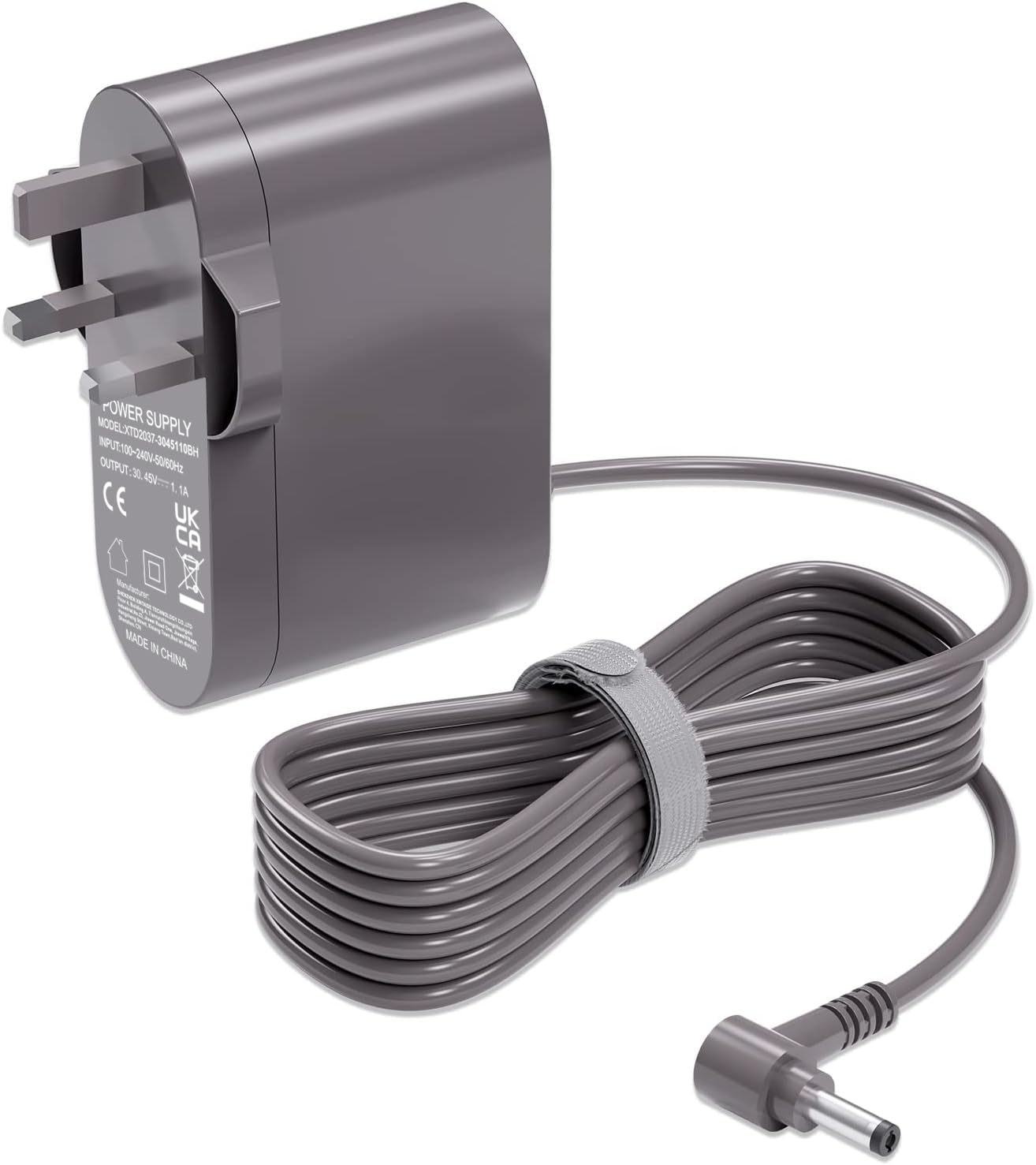 Dyson V10 V11 V12 V15 Replacement Charger - 30.45V Vacuum Power Cord
