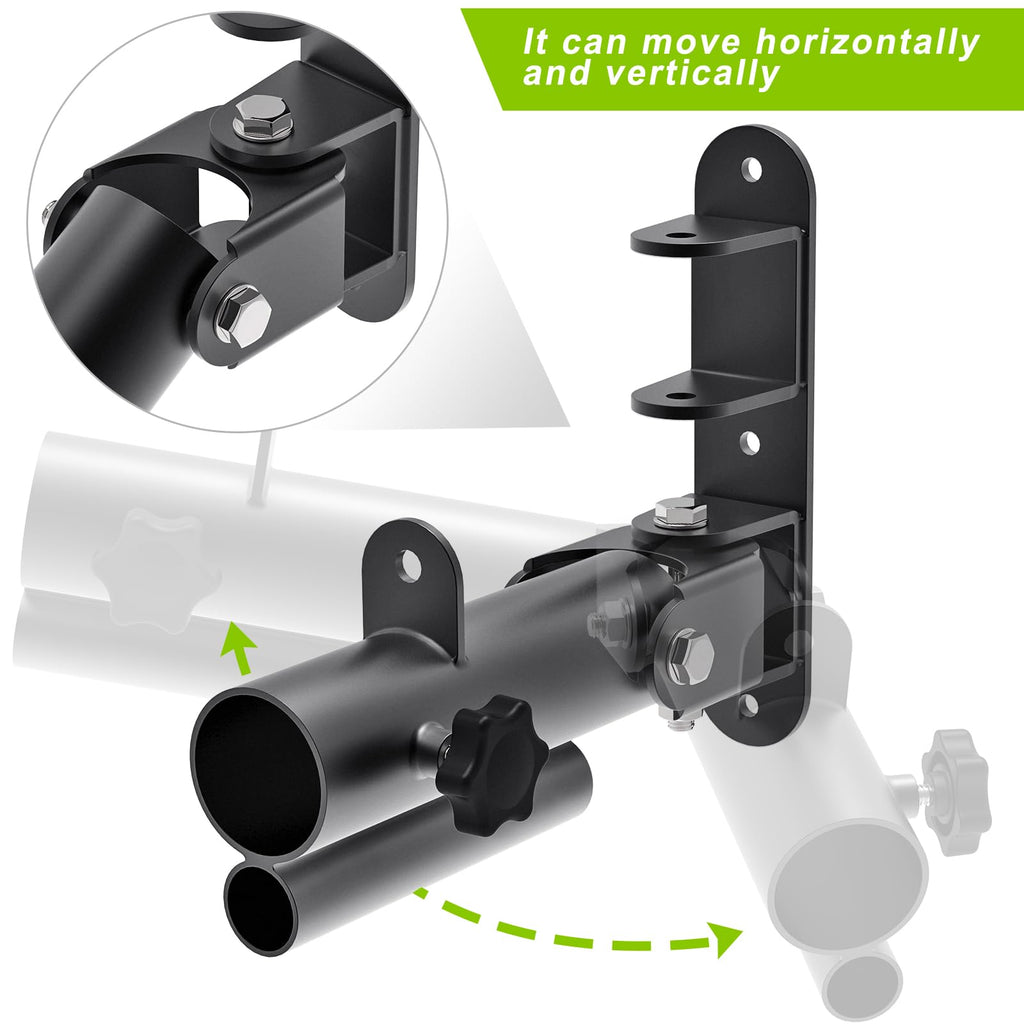 Kipika Wall-Mount Landmine Attachment for 1" and 2" Olympic Bars