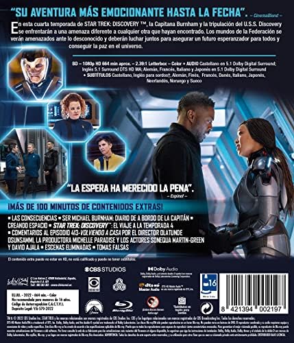 Star Trek: Discovery – Temporada 4 – Serie de TV Blu-ray Coleccionista