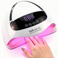500W UV LED Nail Lamp - 90 LED Gel Polish Dryer with 4 Timers