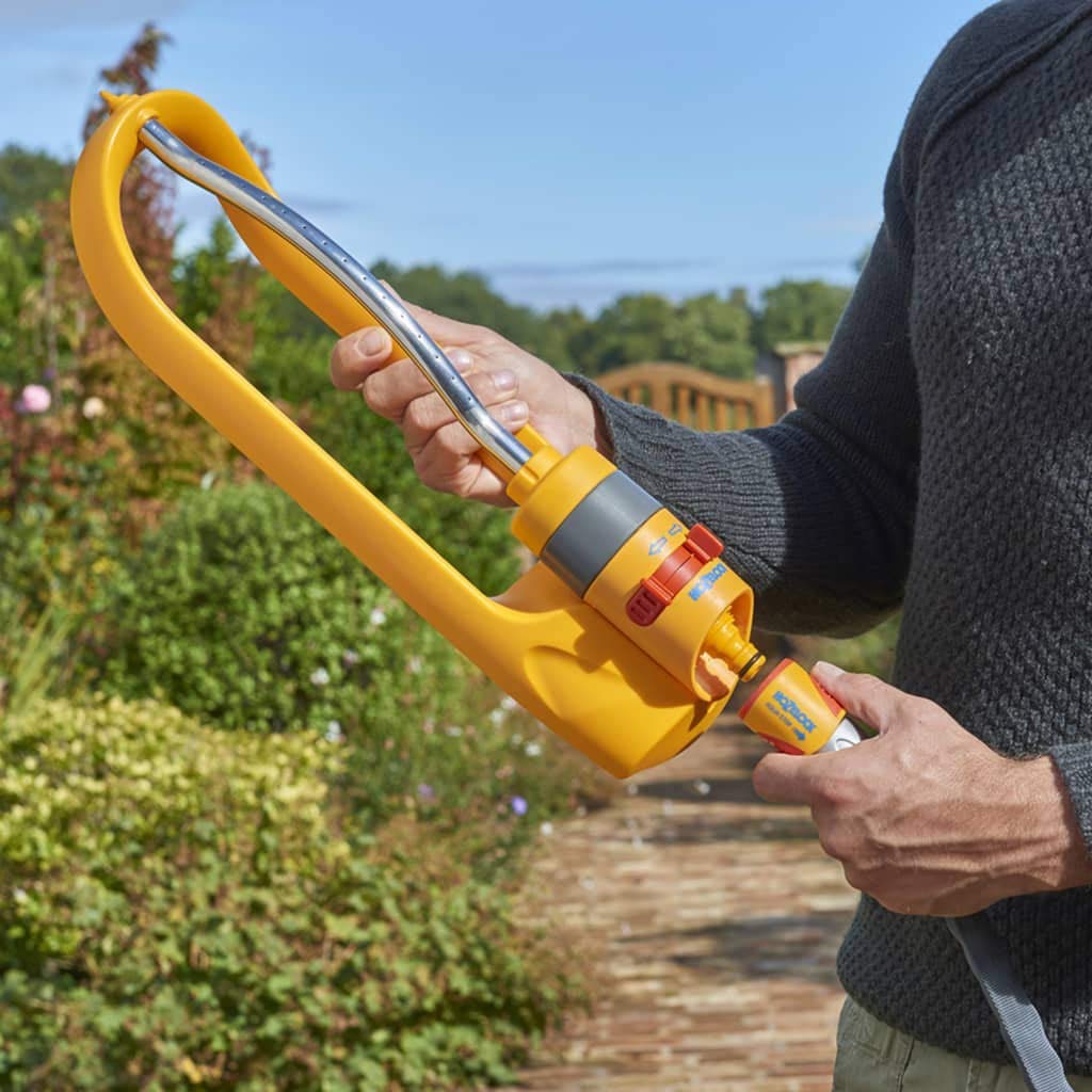 Hozelock Tuffhoze 35m Hybrid Garden Hose – Durable Tuff-Fibre Woven
