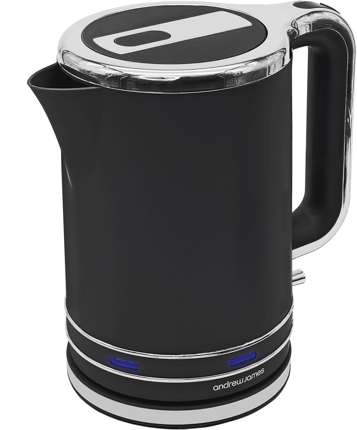 Andrew James Lumiglo Electric Kettle | 1.7L Rapid Boil Cordless - Black