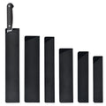 Knife Blade Protectors – 6 Piece ABS Flocking Scabbard Set