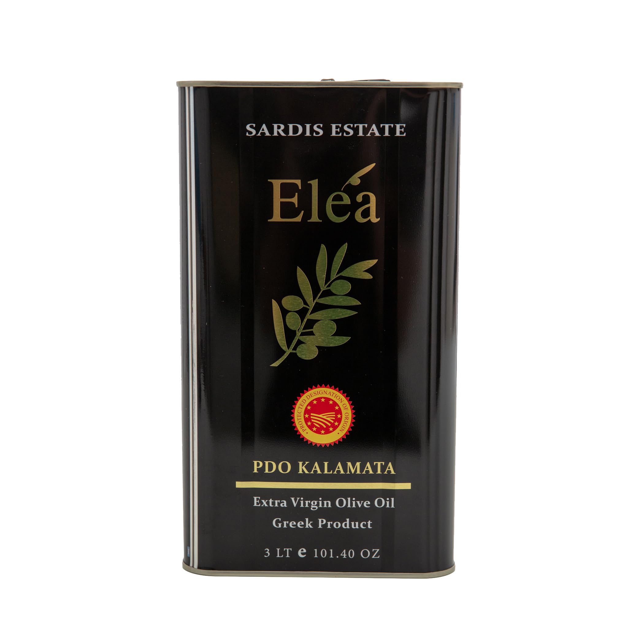 Sardis Estate Kalamata PDO Extra Virgin Olive Oil – 3L Koroneiki