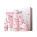 Sakura Skincare Set - 5-Piece Anti-Aging Facial Care Gift Kit