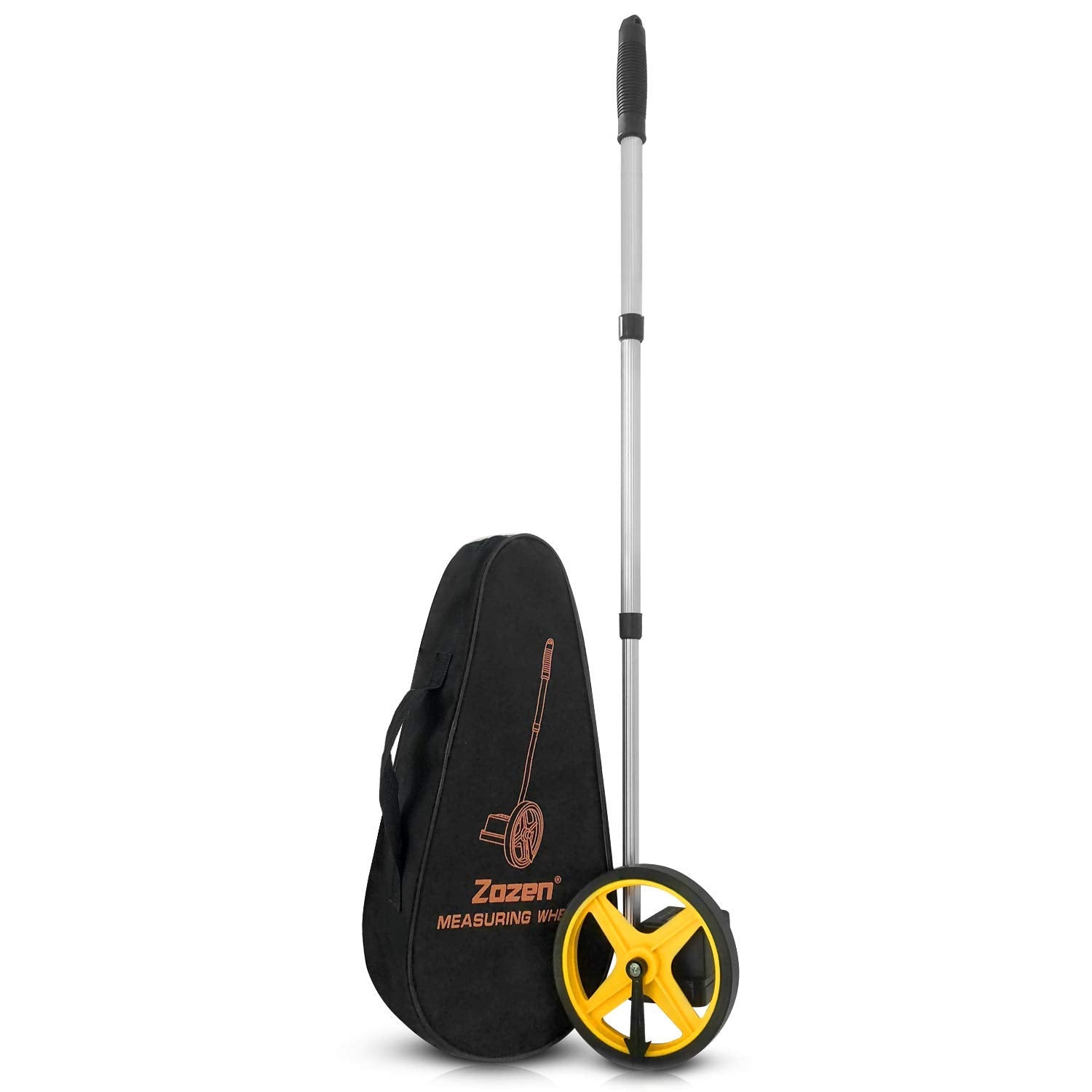 Zozen Measuring Wheel - Telescopic Metric Distance Meter with Bag