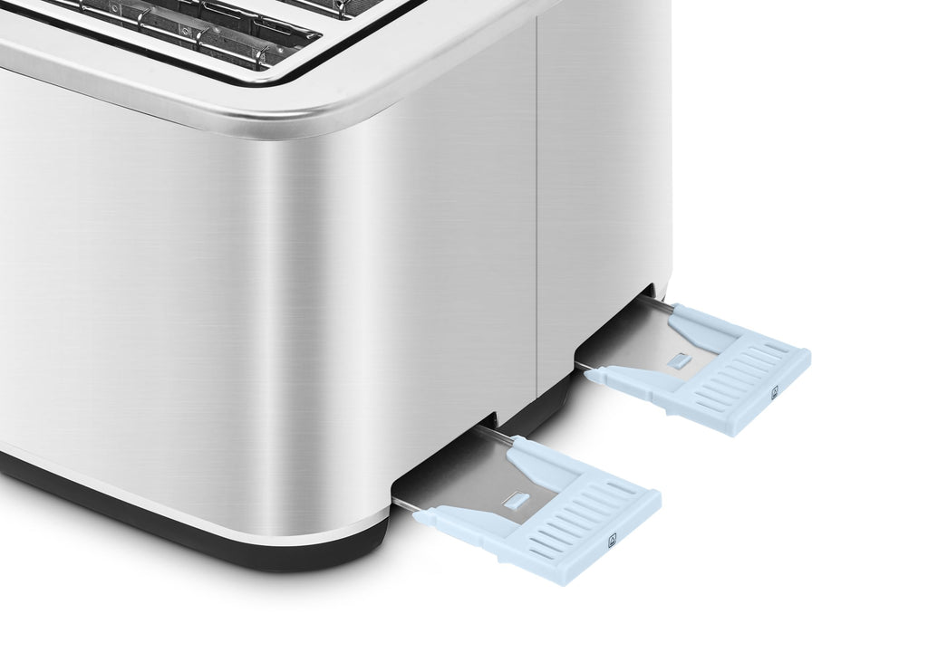 Morphy Richards Motive 4 Slice Toaster | Brushed Steel Metal Housing