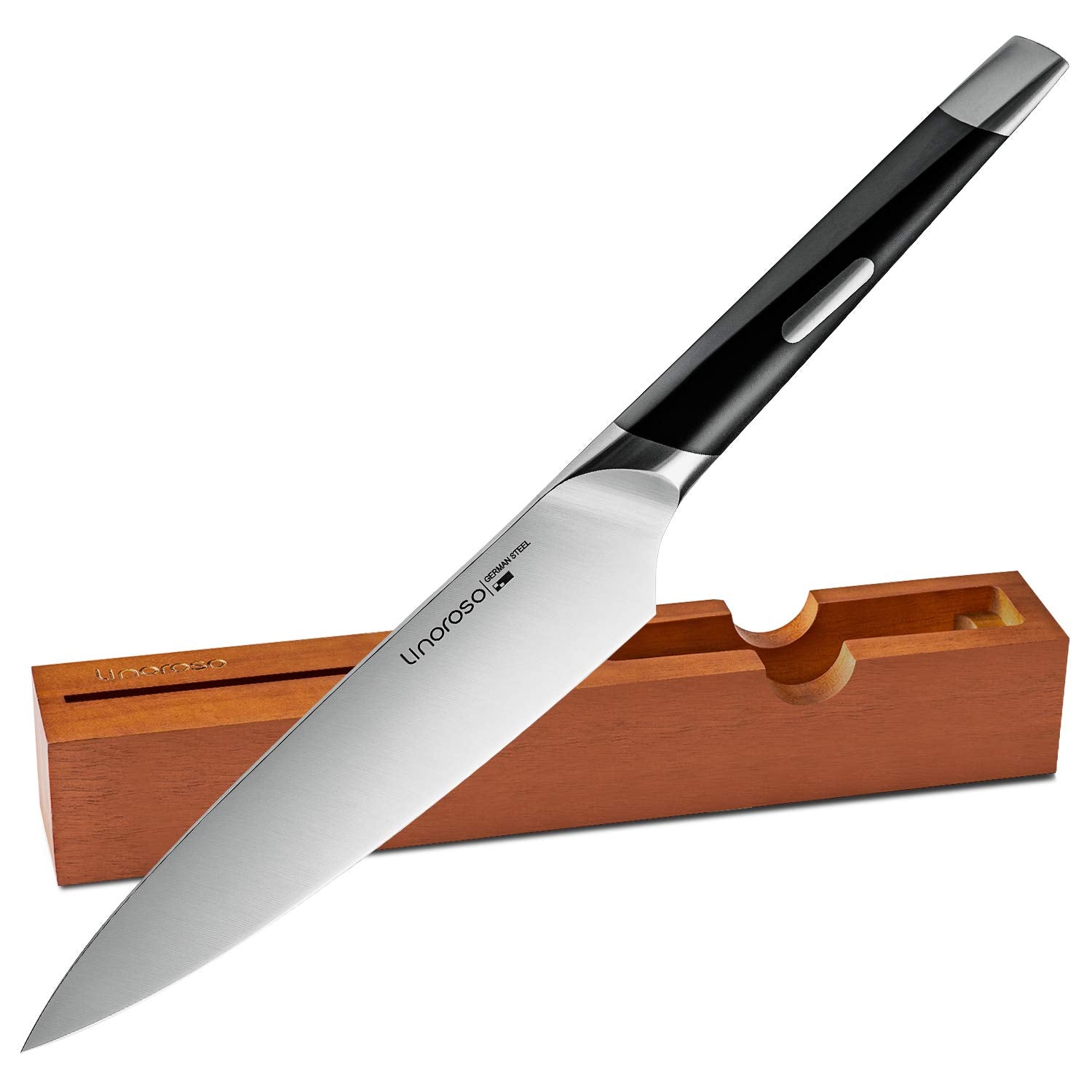 Linoroso 7-Inch Chef Knife – German High-Carbon Stainless Steel Mako Series