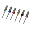 6pcs Tungsten Steel Nail Drill Bits | 3/32 Inch 5-in-1 Set