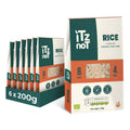 iTz noT jusT Rice - Konjac Shirataki Low Carb Rice (Pack of 6 x 200g)