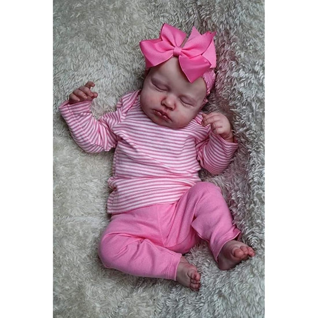 iCradle 20 Inch Reborn Baby Doll – Weighted Silicone Newborn Toddler