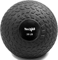Yes4All 9kg Slam Ball – Textured PVC Non-Bounce Medicine Ball, Black