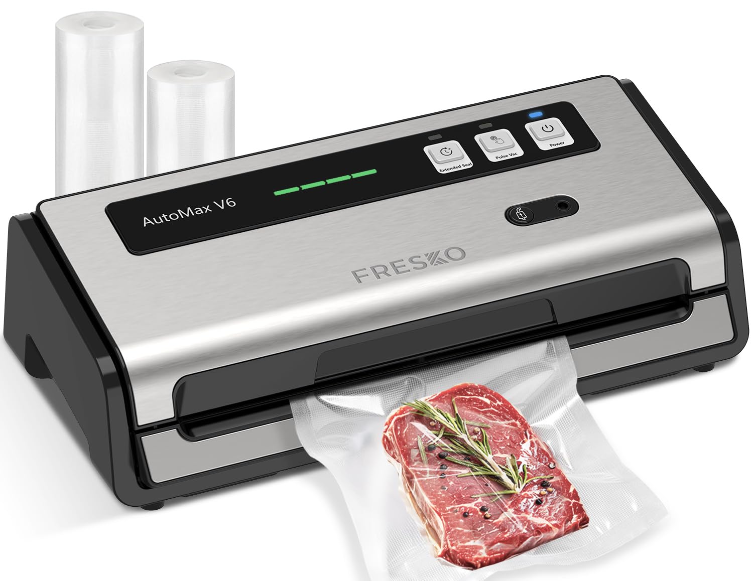 FRESKO Automatic Vacuum Sealer Machine | 140W Food Sealer with Cutter