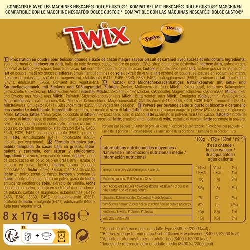 Mars Hot Chocolate Pods for Dolce Gusto – 48 Capsule Variety Bundle