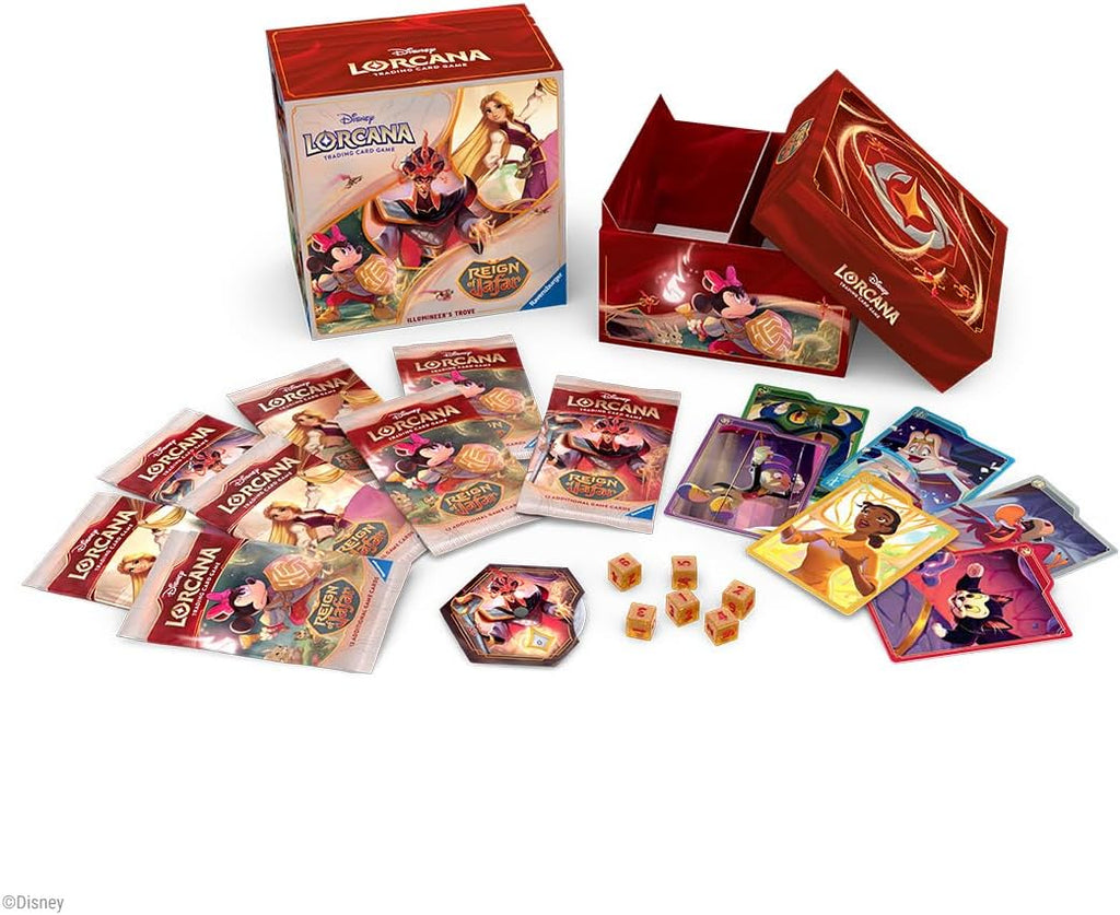 Disney Lorcana: Reign of Jafar Illumineer's Trove Set - 8 Booster Packs