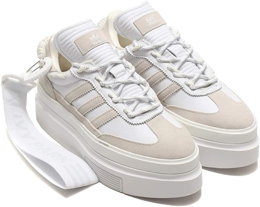 Adidas Ivy Park Super Sleek 72 Icy Park White Leather Platform Trainers