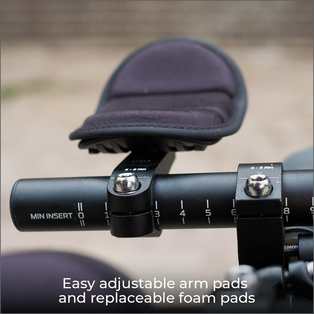 BBB Cycling AeroMax Aluminium J-Bend Aerobars for Road Bikes